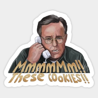 Jingle All the Way: Mmm These COOKIES Sticker